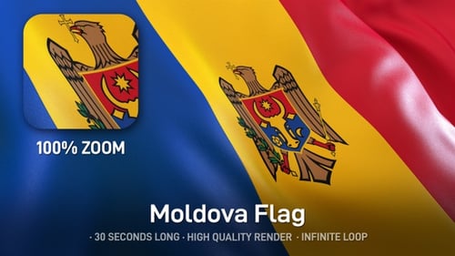 Moldova Flag