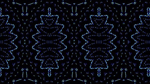 Abstract blue background 3D liquid lines