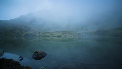 Lake in mountains