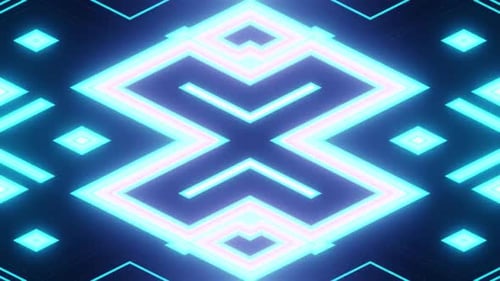 Party Disco Vj Loop Blau Und Rosa Hochbild-Hintergrund HD