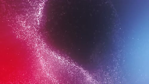 Dynamic Abstract Fluid Particle Flow Background Loop