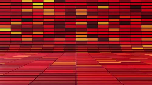 Dynamic Geometric Light Grid Stage Background Animation
