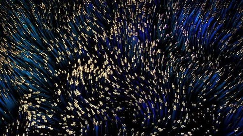 Blaue und blaue Linien