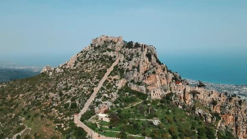 Castle at top of the mountain
