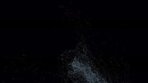 Dynamic Realistic Water Splash Overlay Effect