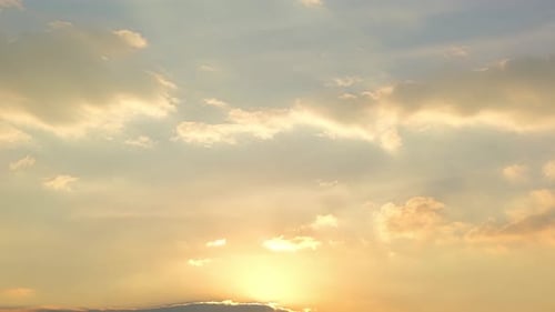 4K Sky Time lapse, Burning sky and shining, Red purple orange blue pink sunset.
