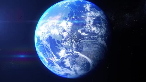 Realistic Earth Zoom Turkey