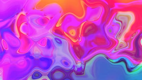 Fond de marbre à vagues liquides tendance et coloré abstrait