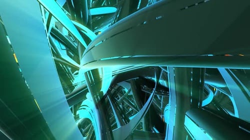 3d chaos glühend nft