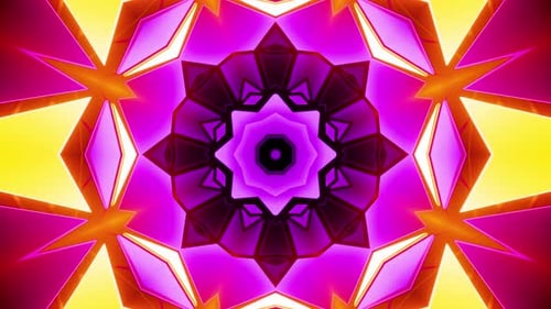 Purple Neon Motion Background Vj Loop