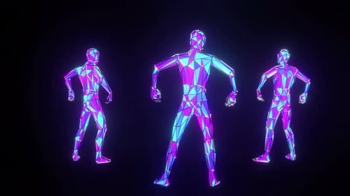 Plexus-Tanz VJ 03 4k
