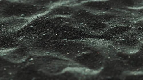 Dark Sand Ripples Waving Seamlessly Background Animation