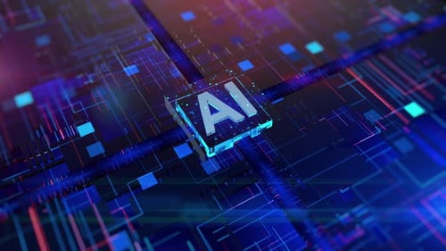 CPU Künstliche Intelligenz Ai Concept 01059