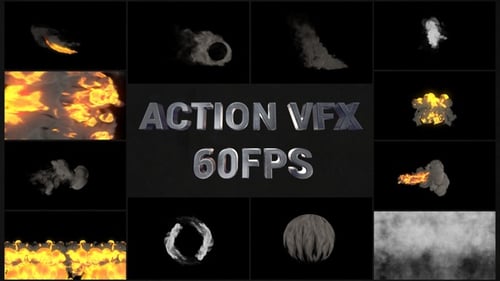 Dynamic Action VFX Pack: Realistic Fire Smoke Explosions
