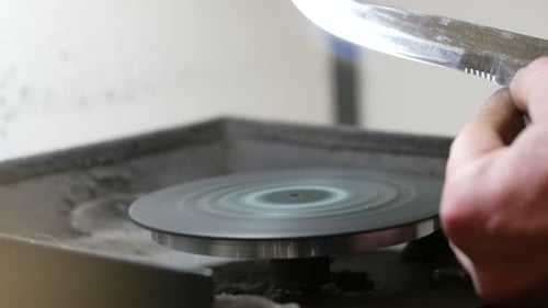 Sharpening a Serrated Knife on Sharpening Stone