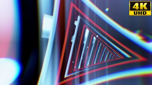 Geometric Tunnel Vj Loops V2