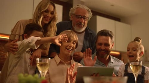 Family Video Calls on a Tablet Device