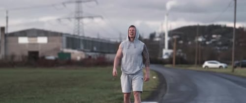 Runner in a Field