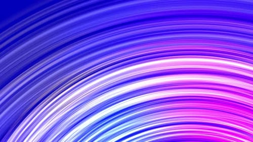 Abstract Neon Light Trails Background Animation