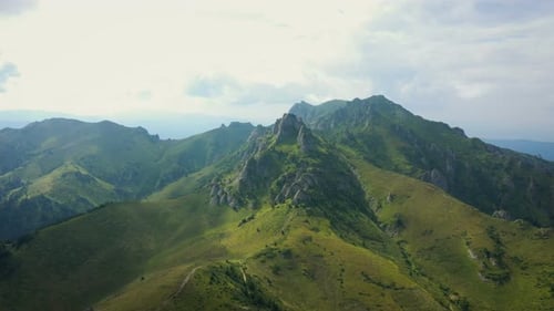 Panorama der Ciucas-Berge
