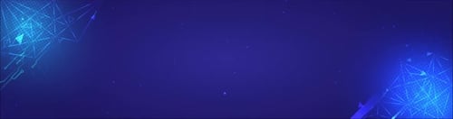 Abstract Blue Glowing Technology Network Background Animation