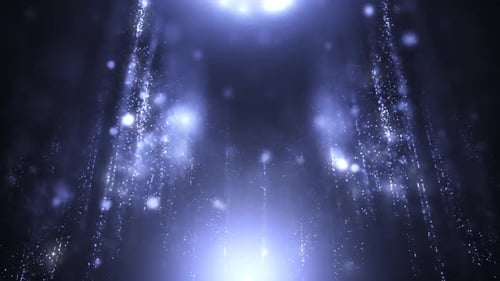 Stars Blue Crystal Particles Award Ceremony 02