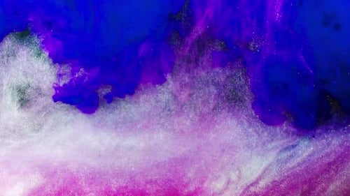 Swirling Ink Colors Abstract Background