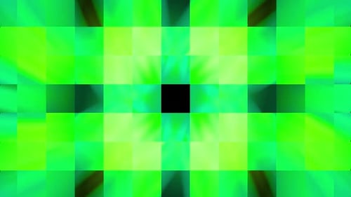 Abstract Green Grid Pattern Loop Background