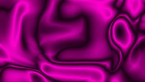 Abstract Fluid Magenta Glowing Background Loop