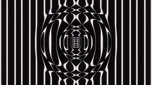 Blackandwhite Fantasy of an Endless Looped Abstract Pattern