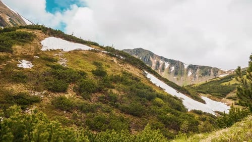 Magical Timelapse View of the Carpathian Mountains