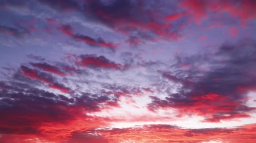 colorful clouds