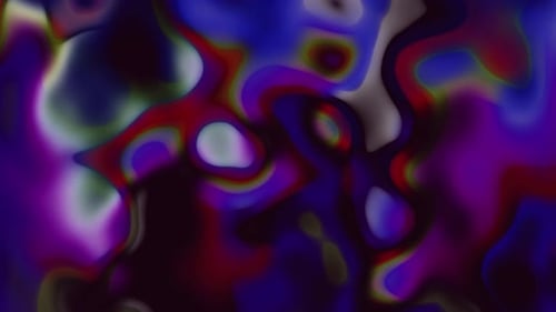 Abstract Colorful Liquid Smooth Wavy Shape Background
