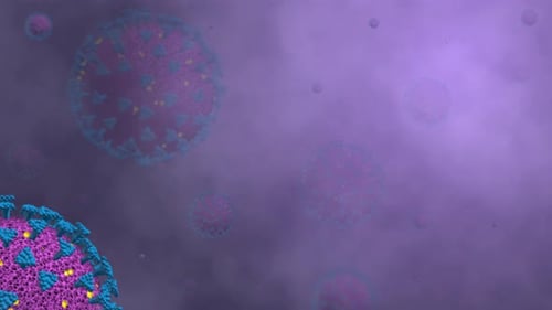 Corona-Hintergrund 4K