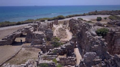 Ancient Ruins By the Sea