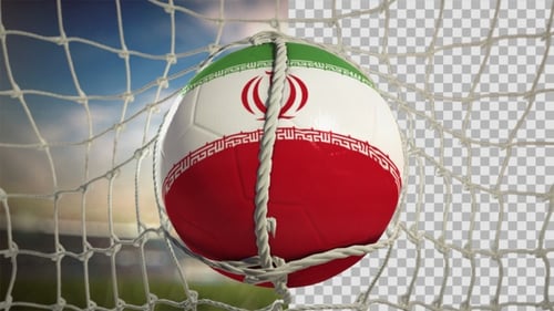 Frontale de la journée des buts de football - Iran