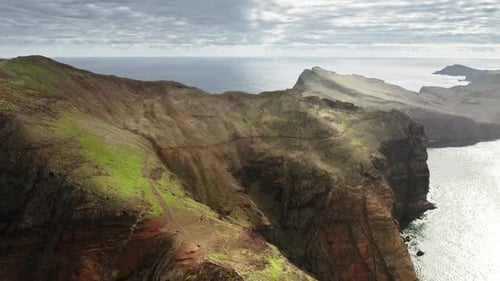 A Breathtaking View Above the Sea