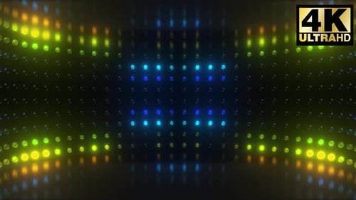 Paquete de 5 luces LED Vj Loop 4k