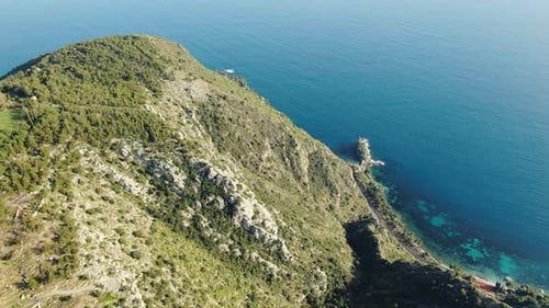 Aerial shot of Beautiful Island