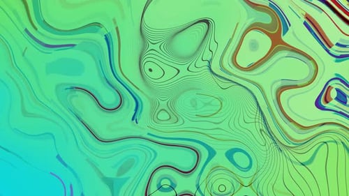 Abstract colorful liquid smooth wavy background