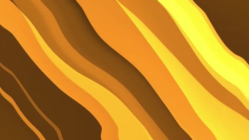 Abstract Flowing Wavy Lines Motion Background