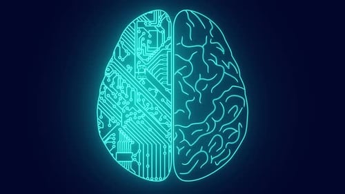 Inteligência artificial Tecnologia de chipset cerebral