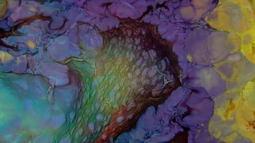 Psychedelischer galaktischer Farbtextur-Hintergrund