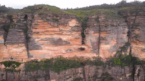 Blue Mountains National Park. Beautiful Natural Landscape in Rocky Woodland.