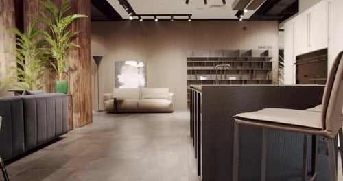 Modern Interior Design Showroom Display