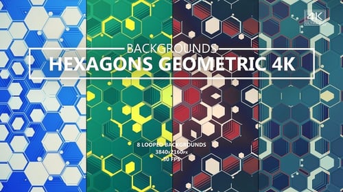 Sechsecke Geometrische Hintergründe