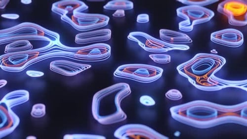 Neonlichter Vj Loops Pack