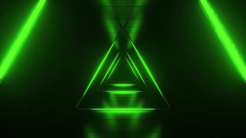 Abstrakter grüner futuristischer Hintergrund