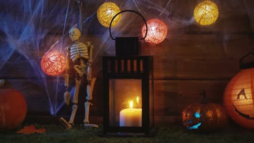 Hintergrund für eine gruselige Halloweenparty
