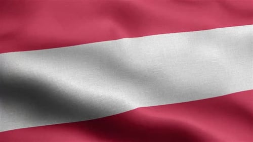 Realistic Waving Flag of Austria for National Identity and Events